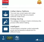 Prestige Xpress 1200W Induction Cooktop  (Black, Push Button) - Image 4