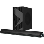 boAt Aavante Bar 1550 Pro with wired subwoofer 160 W Bluetooth Soundbar  (Pebble Black, 2.1 Channel)